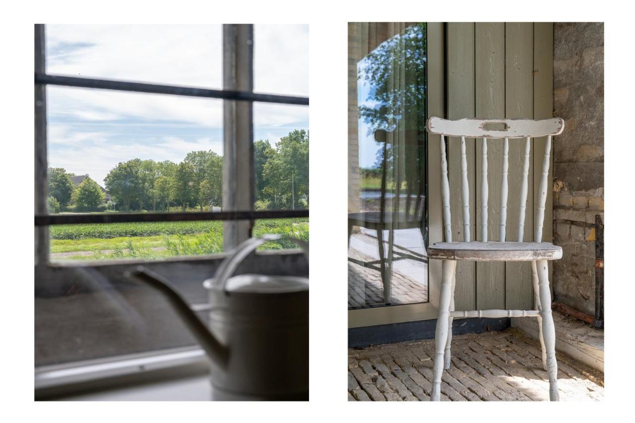 Appartement De Dageraad In Monumentale Boerderij Kimswerd ภายนอก รูปภาพ