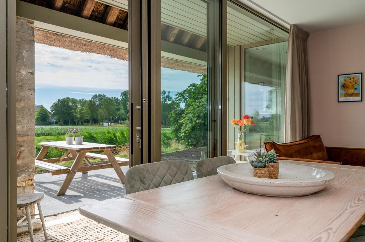 Appartement De Dageraad In Monumentale Boerderij Kimswerd ภายนอก รูปภาพ